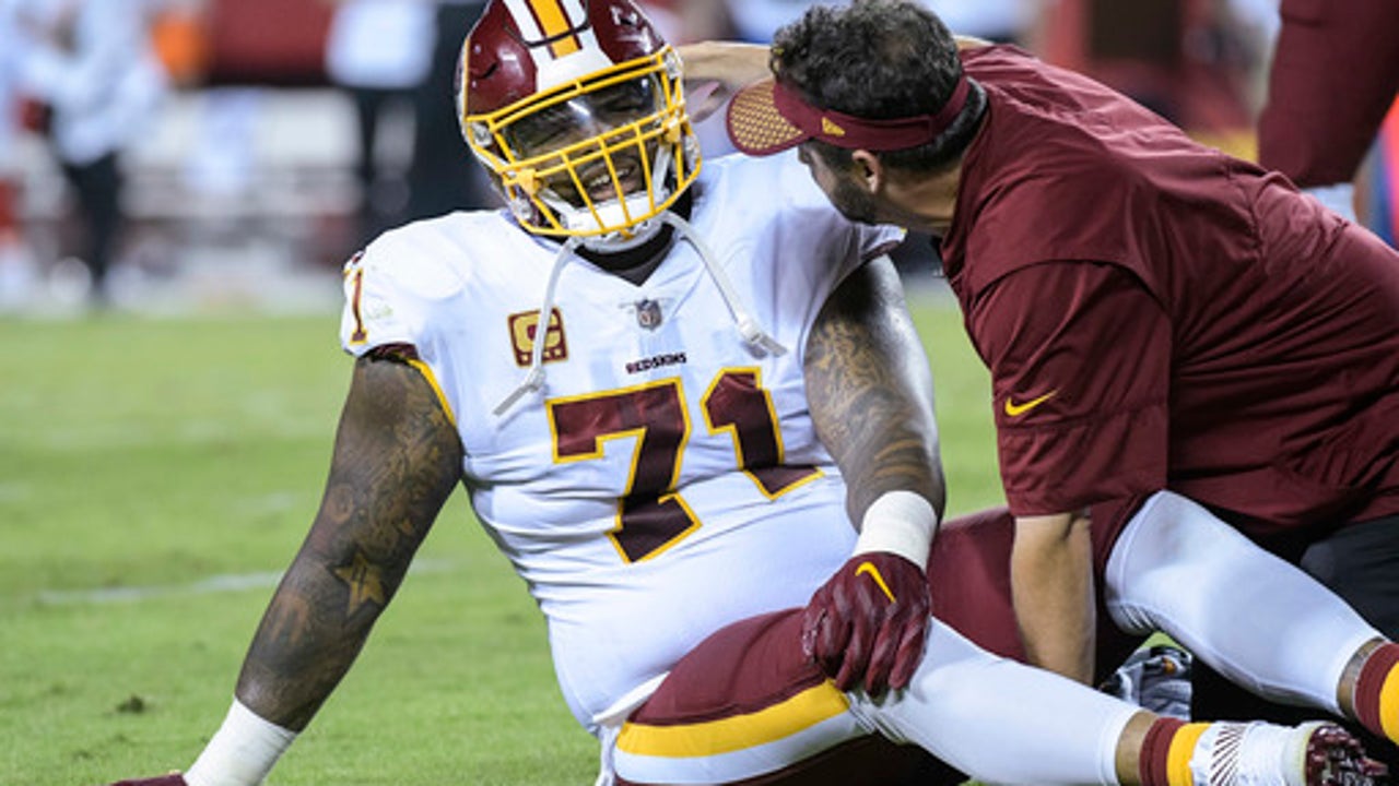 Bad knee injury knocks Redskins LT Trent Williams off kilter